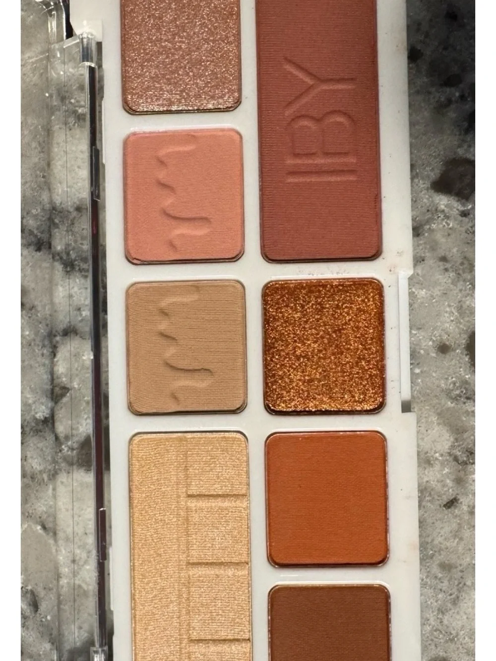 IBY Cosmetics Chocolatier Eyeshadow Palette - Brown and Gold Accents